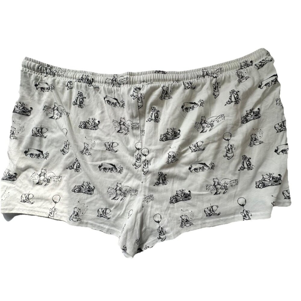 WOMENS SIZE 2X DISNEY WINNIE THE POOH AND PALS SLEEPWEAR PAJAMA SHORTS